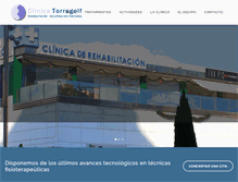 Tablet Screenshot of clinica-torregolf.es